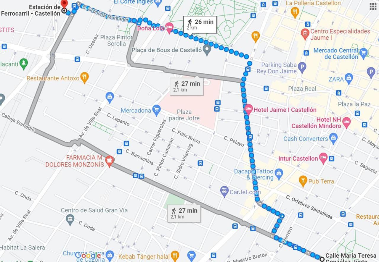 Apartamento Con Balcon Cerca Del Centro 卡斯特利翁-德拉普拉纳 外观 照片