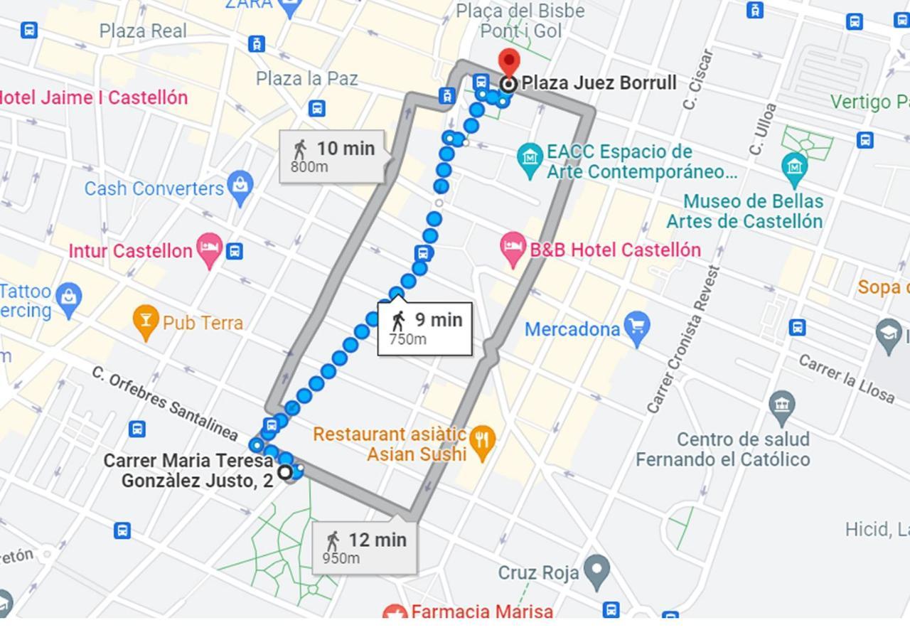 Apartamento Con Balcon Cerca Del Centro 卡斯特利翁-德拉普拉纳 外观 照片